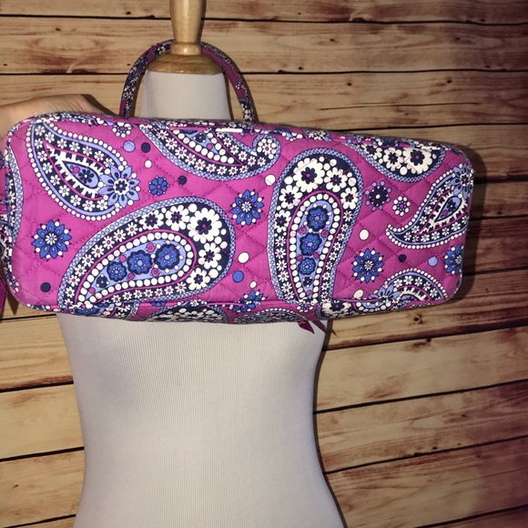 🚫SOLD🚫 Vera Bradley Best Boysenberry Bowler Bag - Picture 3 of 7
